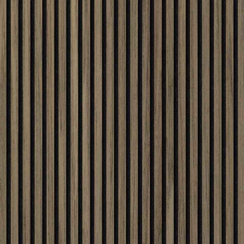 Blend akoestisch wandpaneel latten walnoot Blend akoestisch wandpaneel latten walnoot