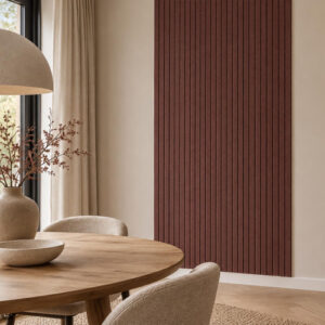 Blend akoestisch vilt streep bordeaux 25