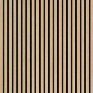 Blend akoestisch wandpaneel latten teak